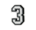 JIBBITZ™ CHARM B&W NUMBER 3
