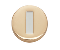 Jibbitz™ Charm Gold Letter I