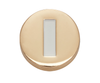 Jibbitz™ Charm Gold Letter I