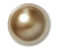 JIBBITZ™ GOLD PEARL DOME