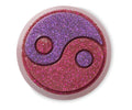 JIBBITZ™ GLITTER PINK YIN YANG