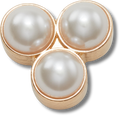 JIBBITZ™ CHARM TRIPLE PEARL