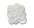 JIBBITZ™ CHARM BLOOMING WHITE FLOWER 1