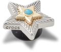 JIBBITZ™ CHARM SILVER TURQUOISE STAR