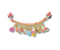 JIBBITZ™ CHARM PINK ADJUSTABLE CHARM CHAIN