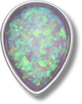 Jibbitz™ Charm Opalescent Meta Gem