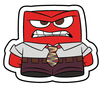 JIBBITZ™ CHARM PIXAR INSIDE OUT ANGER