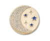 JIBBITZ™ CHARM Moon and Navy Star