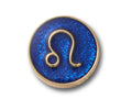 JIBBITZ™ CHARM Gold Leo