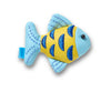JIBBITZ™ CHARM Blue and Gold Sparkle Fish