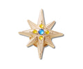 JIBBITZ™ CHARM Celestial Starburst with Gem
