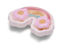 JIBBITZ™ CHARM Squish Filled Daisy Rainbow