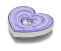 JIBBITZ™ CHARM Marbled Purple Heart