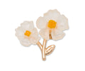 JIBBITZ™ CHARM White Floral Blossom