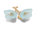 JIBBITZ™ CHARM Blue and Gold Flower Blossom