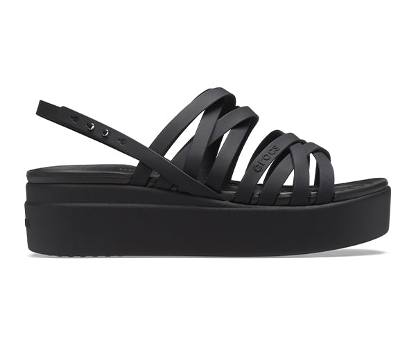 WOMEN'S CROCS BROOKLYN STRAPPY LOW WEDGE