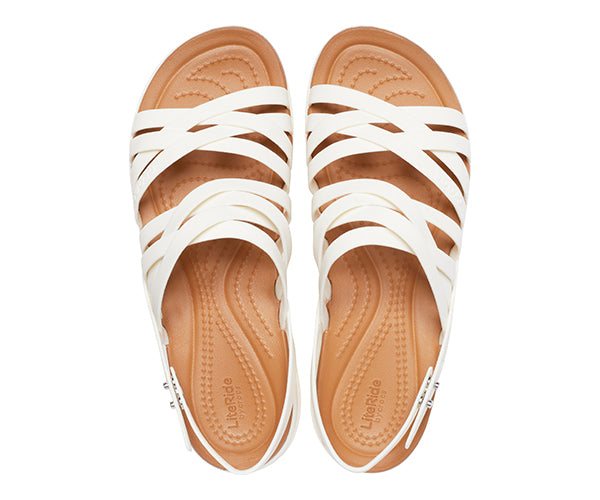 WOMEN'S CROCS BROOKLYN STRAPPY LOW WEDGE