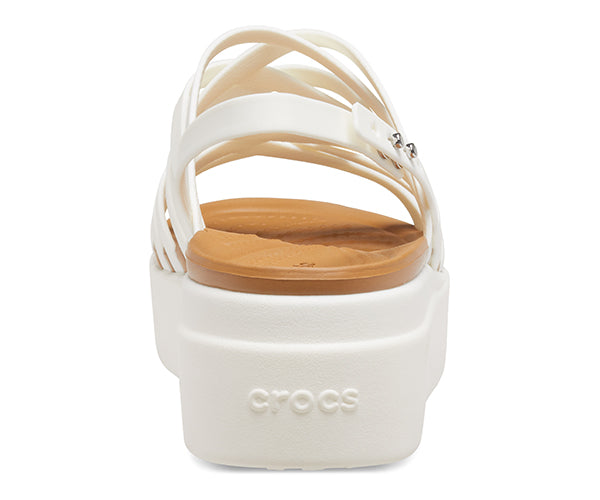 WOMEN'S CROCS BROOKLYN STRAPPY LOW WEDGE