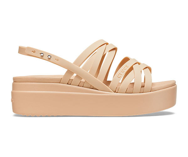 WOMEN'S CROCS BROOKLYN STRAPPY LOW WEDGE
