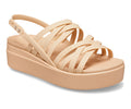 WOMEN'S CROCS BROOKLYN STRAPPY LOW WEDGE