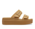 WOMENS CROCS BROOKLYN BUCKLE LOW WEDGE