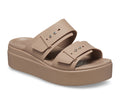 WOMEN'S CROCS BROOKLYN BUCKLE LOW WEDGE