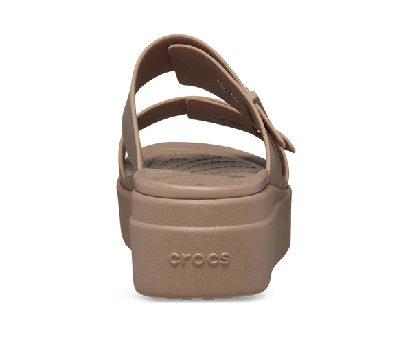 WOMEN'S CROCS BROOKLYN BUCKLE LOW WEDGE