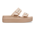 WOMEN'S CROCS BROOKLYN BUCKLE LOW WEDGE