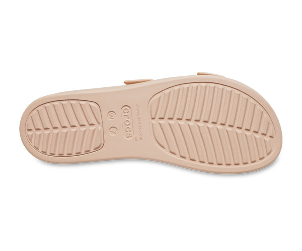 WOMEN'S CROCS BROOKLYN BUCKLE LOW WEDGE