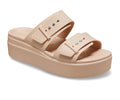WOMEN'S CROCS BROOKLYN BUCKLE LOW WEDGE