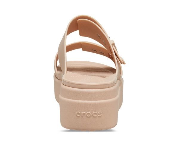 WOMEN'S CROCS BROOKLYN BUCKLE LOW WEDGE