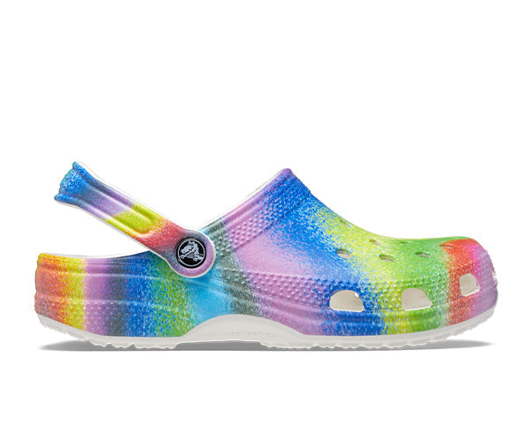 UNISEX CROCS CLASSIC SPRAY DYE CLOG