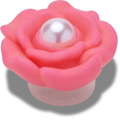 Pink Flower With Pearl Center