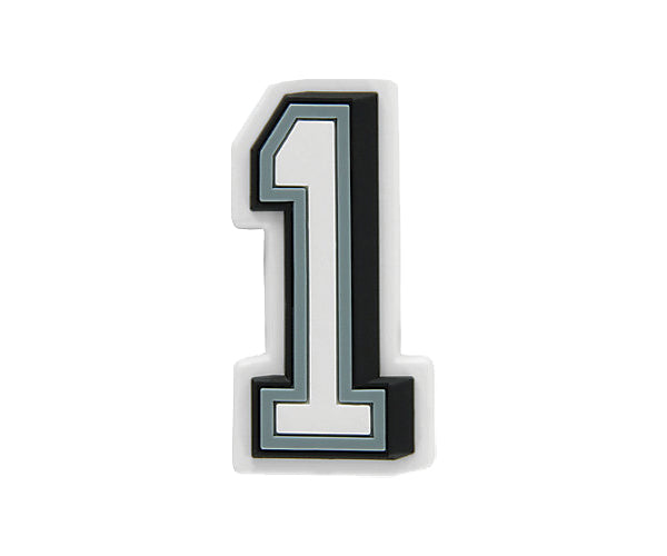 JIBBITZ™ CHARM B&W NUMBER 1