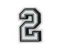 JIBBITZ™ CHARM B&W NUMBER 2