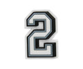 JIBBITZ™ CHARM B&W NUMBER 2