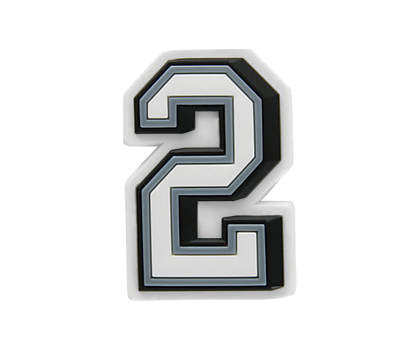 JIBBITZ™ CHARM B&W NUMBER 2
