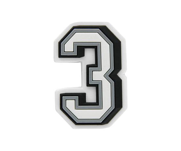 JIBBITZ™ CHARM B&W NUMBER 3