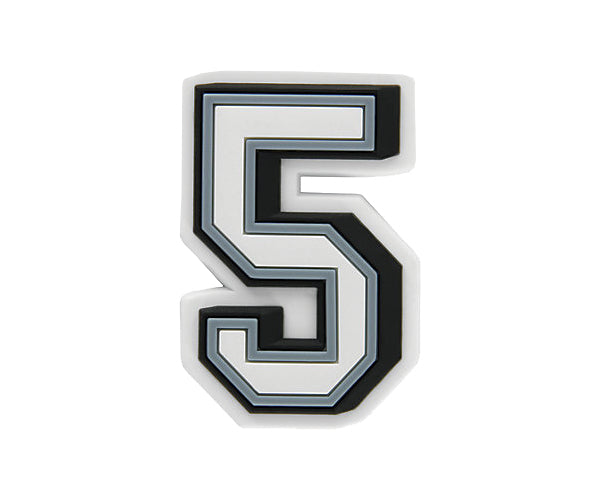JIBBITZ™ CHARM B&W NUMBER 5