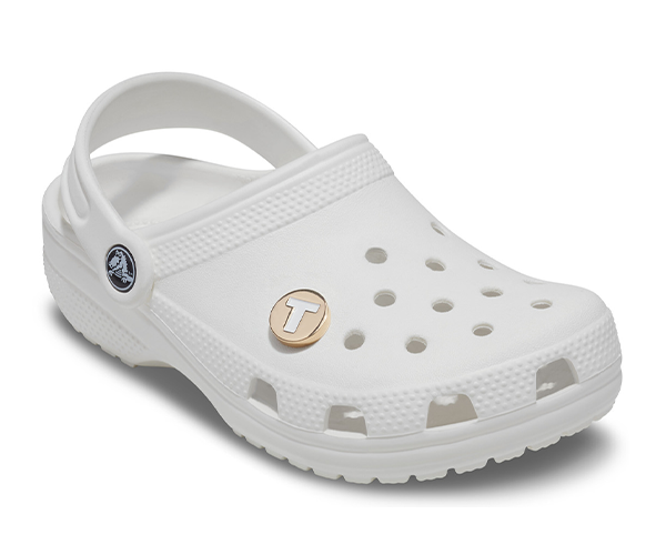 JIBBITZ™ CHARM GOLD LETTER T