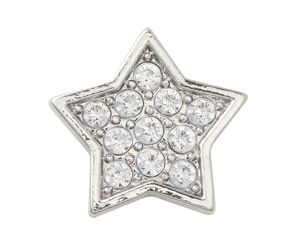 JIBBITZ™ CHARM SILVER STAR