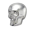 JIBBITZ™ SILVER 3D SKULL