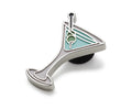 JIBBITZ™ ELEVATED MARTINI GLASS