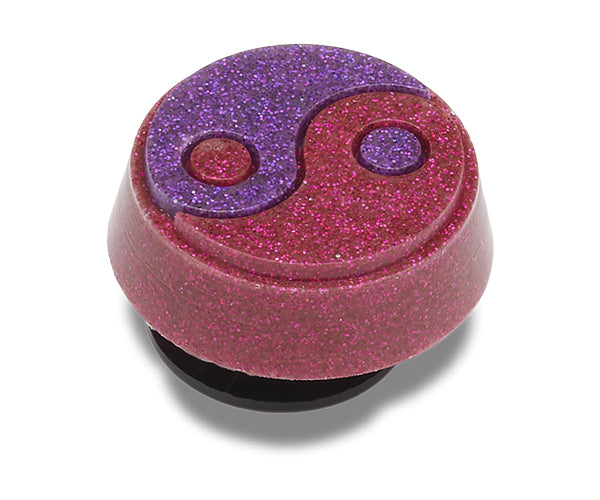JIBBITZ™ GLITTER PINK YIN YANG