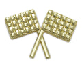 JIBBITZ™ GOLD KART FLAGS