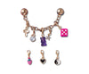 JIBBITZ™ CHARM CUSTOM CHARM CHAIN 5 PACK