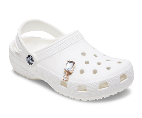 JIBBITZ™ CHARM GOLD PEARL DANGLE