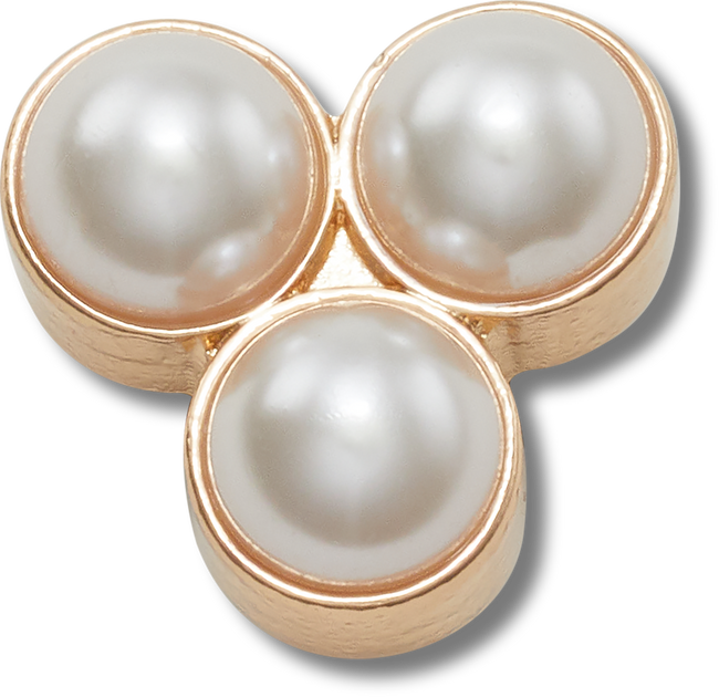 JIBBITZ™ CHARM TRIPLE PEARL