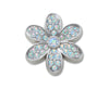JIBBITZ™ CHARM Silver Mnchrm Daisy 1