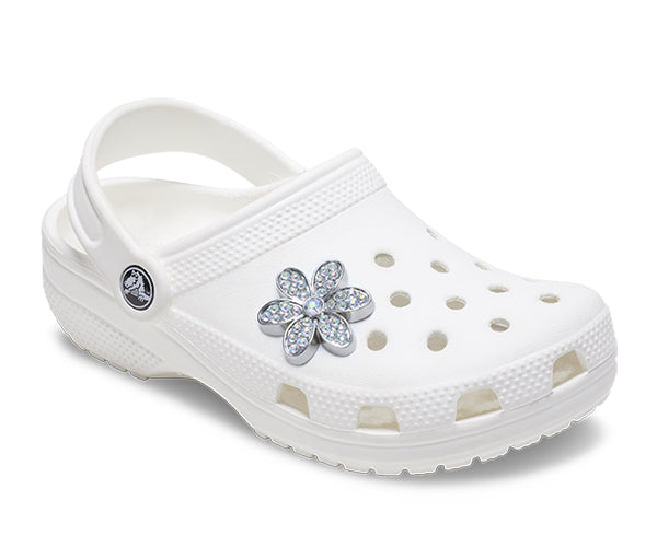 JIBBITZ™ CHARM Silver Mnchrm Daisy 1